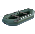 Надувная лодка Колибри К-280СТ гребная двухместная, со слань-книжкой, купить лодку ПВХ для рыбалки (Kolibri 280)