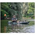 Каяк Kolibri OnWave-300 камуфляж одноместный, для рыбалки, купить пластиковый каяк Sit-on-Top в Украине