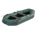 Надувная лодка Колибри К-260Т гребная двухместная лодка без настила, купить лодку ПВХ 260 для рыбалки