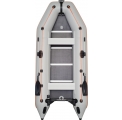 КМ-360D Моторная надувная лодка пятиместная килевая Kolibri серия Profi (настил из алюминия)